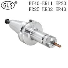 Portaherramientas BT de alta precisión 0.001, portaherramientas bt40, er11, er16, er20, er25, er32, er40, para mecanizado CNC central, pieza de llave de tuerca