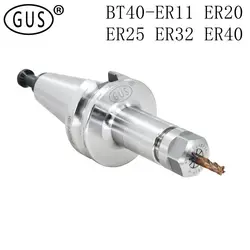 Suporte de ferramenta bt de alta precisão, 0.001 bt40, er11, er16, er20, er25, er32, er40, para cnc, centro de usinagem, peça de chave de porca, pinça