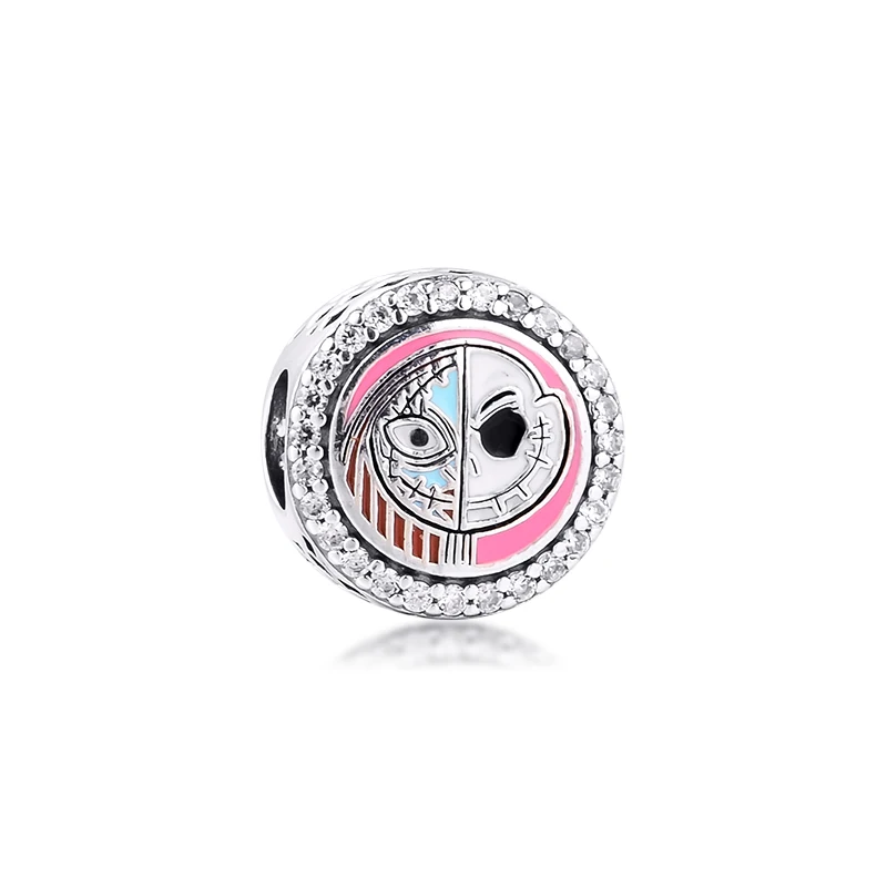 

Fits for Pandora Charms Bracelets 925 Sterling Silver The Nightmare Before Christmas Beads Fine Jewelry Women Girls Gift