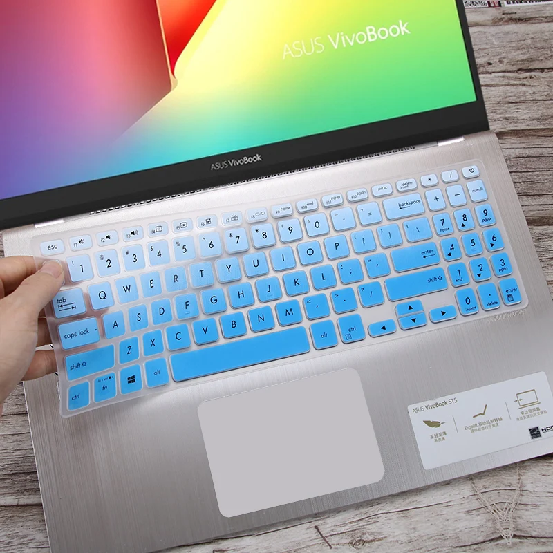 Силиконовый защитный чехол для клавиатуры ASUS Vivobook 15 A512FB A512F A512FL A512 FL FB 15,6 дюймов