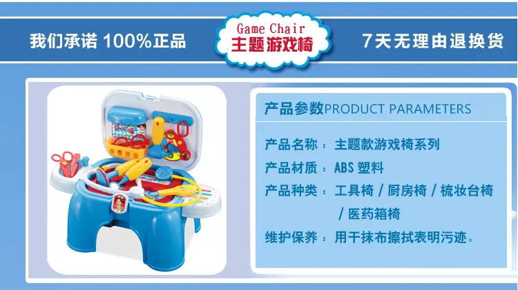 Xiong cheng подлинный продукт игровой дом бар Путешествия Lugguge коробка для хранения игровой кухни макияж набор
