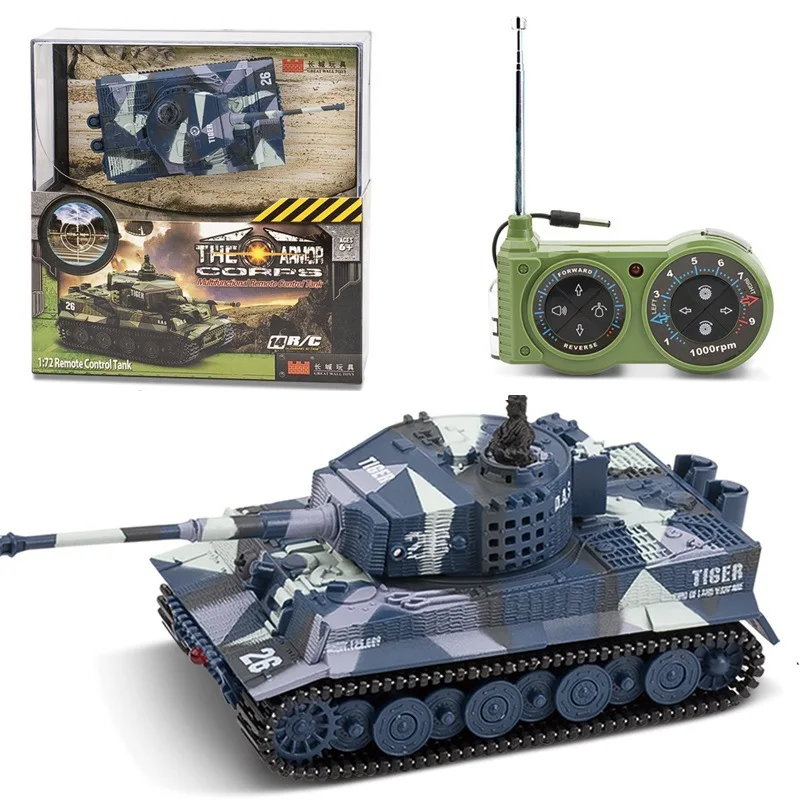 

Great Wall 2117 Mini Remote Control Tank Rotatable Battery-Accelerated Military Model Electric CHILDREN'S Toy