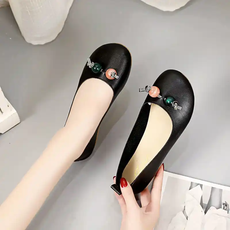 新到着カジュアルかわいいローファー靴女性モカシン女性女性のフラットシューズ通気性zapatos Mujer 21春靴 レディースフラット Aliexpress