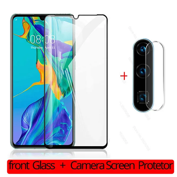 2in1 1front 1lens 2-в-1 объектив камеры протектор чехол для hauwei hawei huawei p30 lite p 30 светильник pro 30 lite 30pro закаленное защитная пленка - Цвет: 2in1 1front 1lens