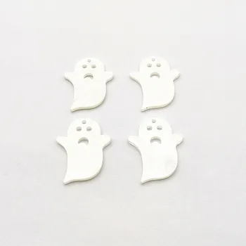

New arrival! 29x22mm 100pcs Acrylic Ghost shape charm for Earring DIY Making, Jewelry Accessories Findings & Component
