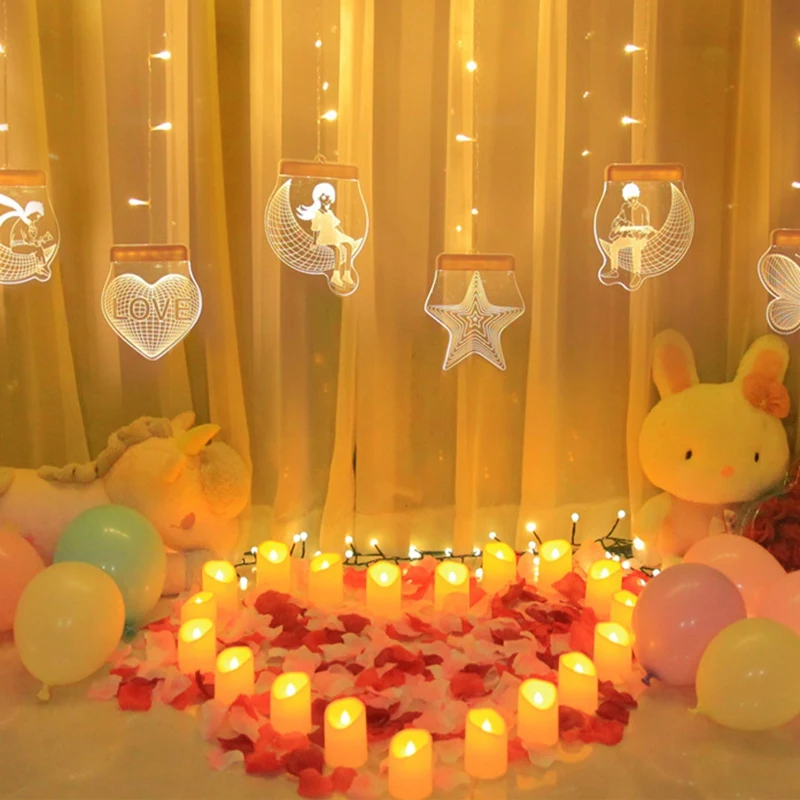 

10PCS Electronic LED Tea Light Candles Realistic USB Flameless Candles for Home Bedroom Party Wedding Festival Decor