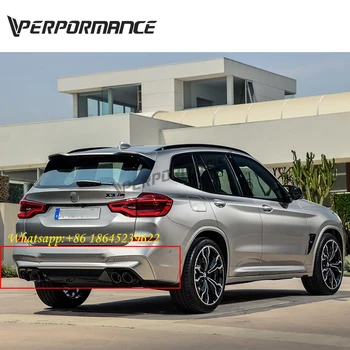 

2019y X3M rear diffuser for X3 G01 M design rear lip with muffler tips