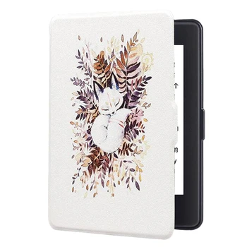 

EBook Smart Case for Amazon Kindle Paperwhite 1 2 3 PU Leather Print Flip Cover Fit All Kindle Paperwhite Generations Prior to 2