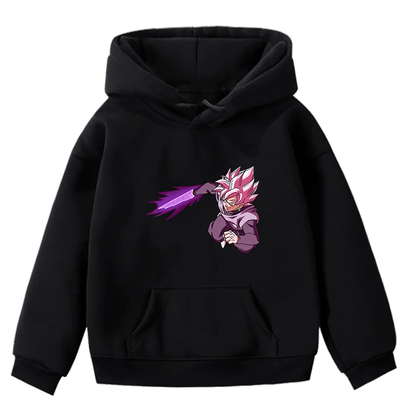 Hoodies 6 Толстовки с капюшоном с изображением дракона; детская одежда; сезон осень-зима; Плотные хлопковые топы для маленьких мальчиков и девочек; детское повседневное черное пальто с капюшоном - Цвет: Hoodies 6