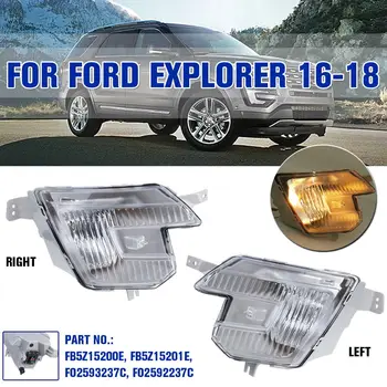 

NEW 1/2Pcs Left &Right Side Fog Light For Ford Explorer 2016-2018 for Police Interceptor Utility Base 2016-2018 FB5Z15200E