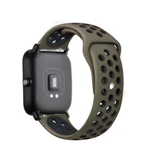 Watch Bracelet Bip-Strap Amazfit 2e/stratos 2e/gts2 Mini/gtr Silicone for 2/3-Sport 20mm/22mm