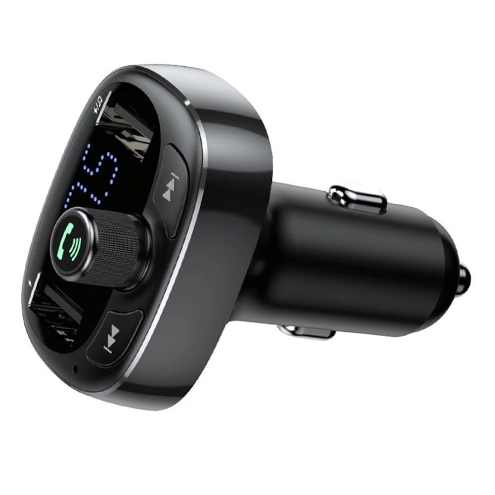 БЫСТРЫЙ MP3-плеер Handsfree автомобильное зарядное устройство адаптер fm-передатчик аудио модулятор беспроводной двойной USB Bluetooth