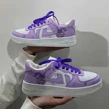 

Casual Sneaker Women's Platform Sports Shoes Purple Tennis Girly Cute Smart Fashion Female Vulcanize Flats Spring 2021