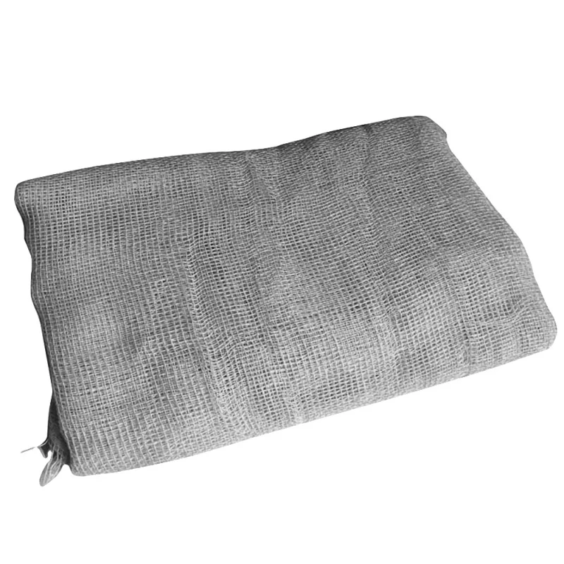 Halloween Gauze Decoration Super-Size Creepy Cloth Gray Black White Party Supplies(without skullcap))