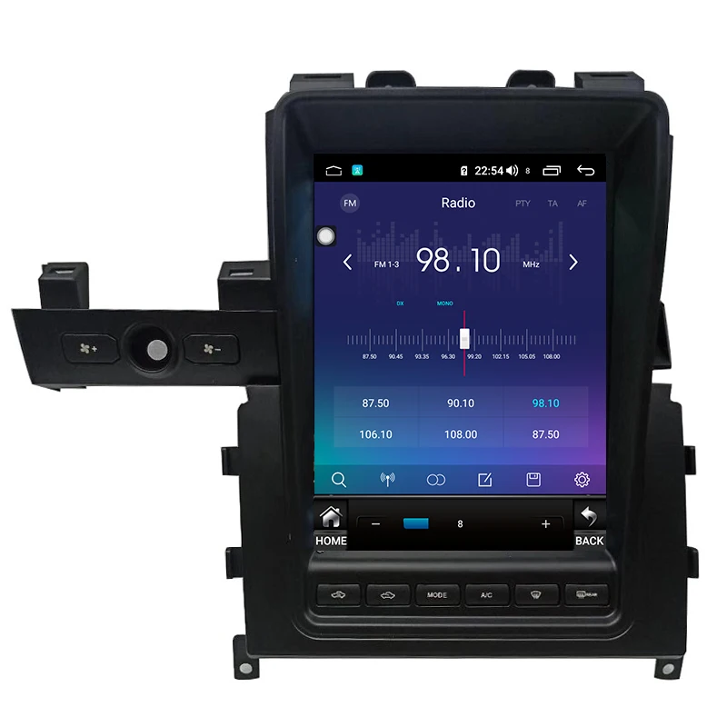 GTR Android 9,0 Octa Core 4+ 64G 9,7 дюймов Telsa Gps навигация Мультимедиа стерео радио для Nissan Gt-r