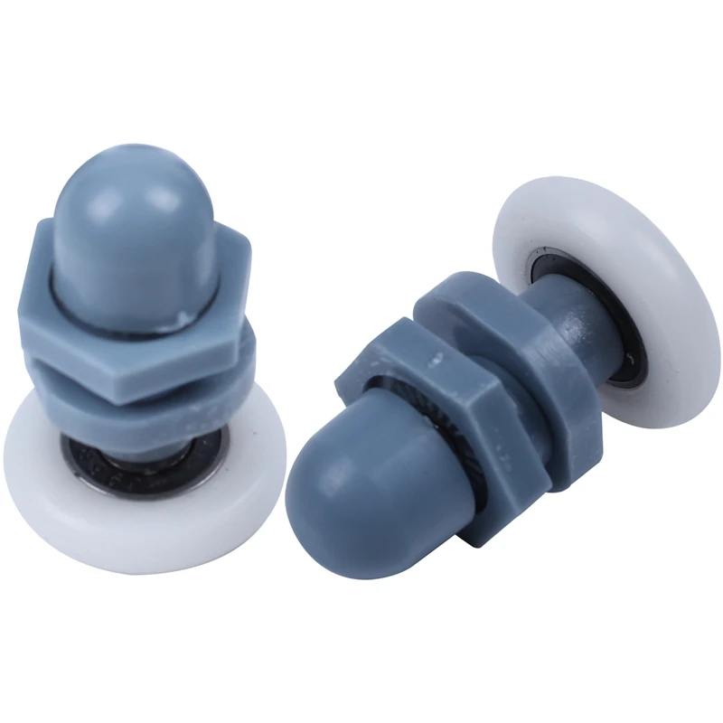 HHO-набор из 8 шт. сменный ролик колесико для дверцы душа ABS ролик для двери в ванную диаметр 25 мм(1 дюйм