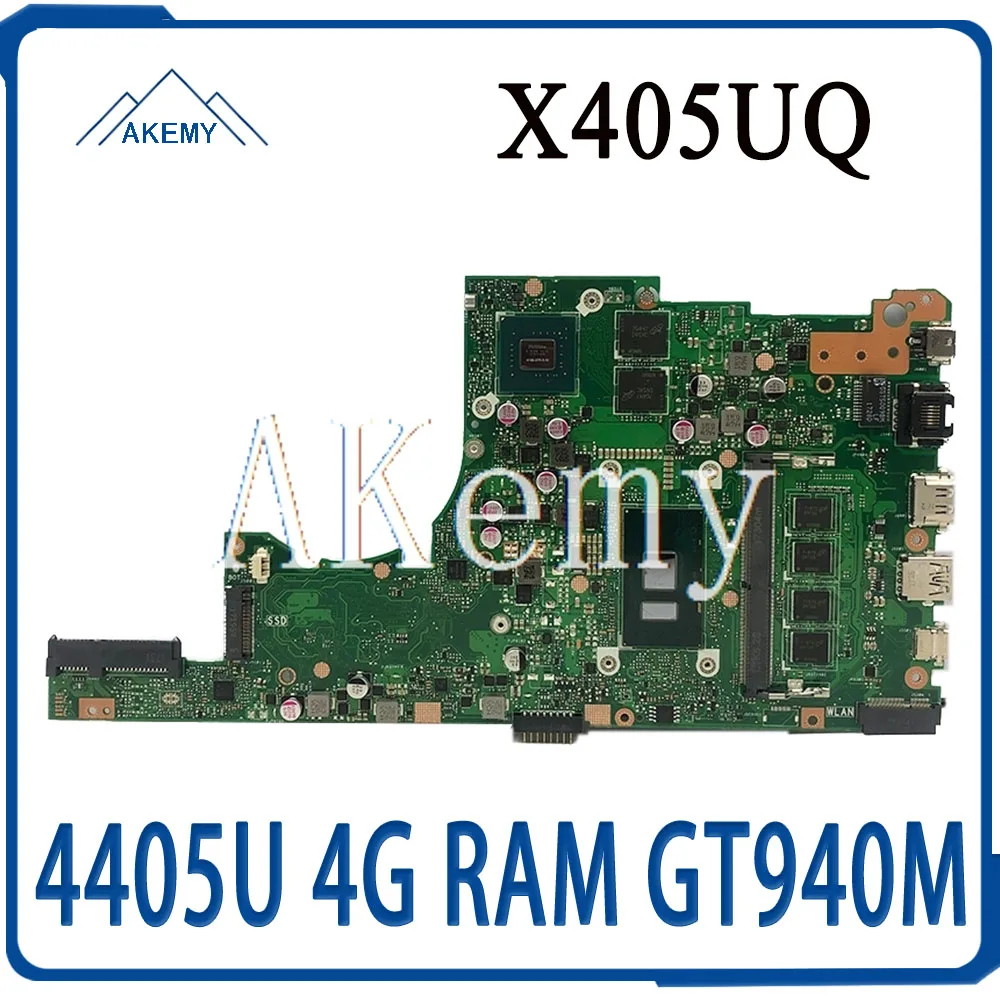 SAMXINNO для For Asus X405U X405UN X405UR X405URR X405URP X405UQ X405UF Laotop материнская плата с 4405U 4G RAM GT940M |