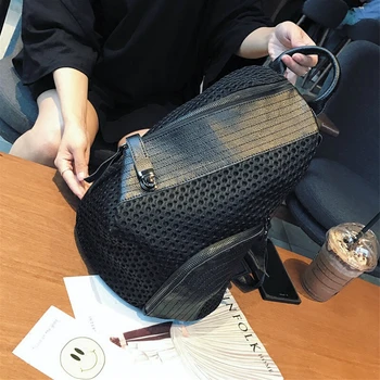 

Mesh Nylon Cloth Backpack 2020 Branded Fashion Itb Bag Short Trip Lightweight Women's Bag Leisure Sports Bagpack Dropshipping 1A