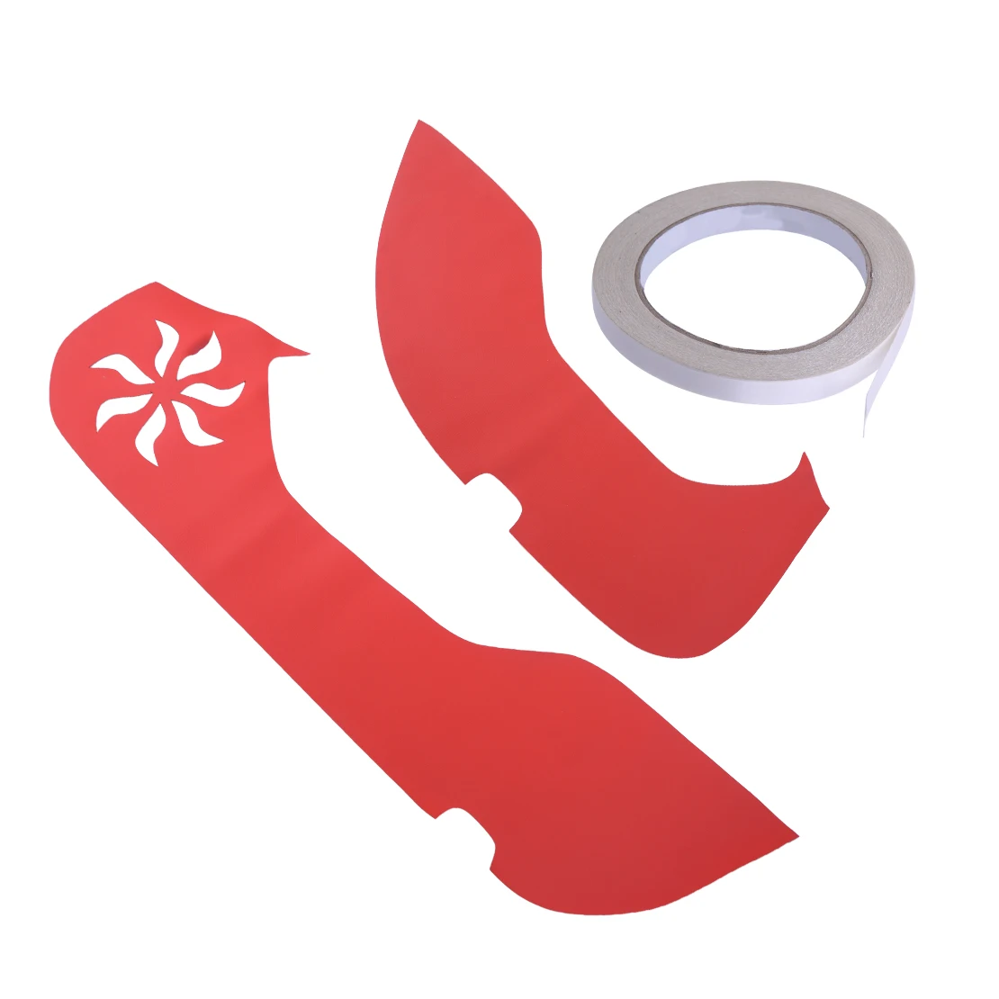Beler из искусственной кожи 4 шт. красный автомобиль дверь анти Kick Pad защитная накладка наклейка подходит для Honda Accord