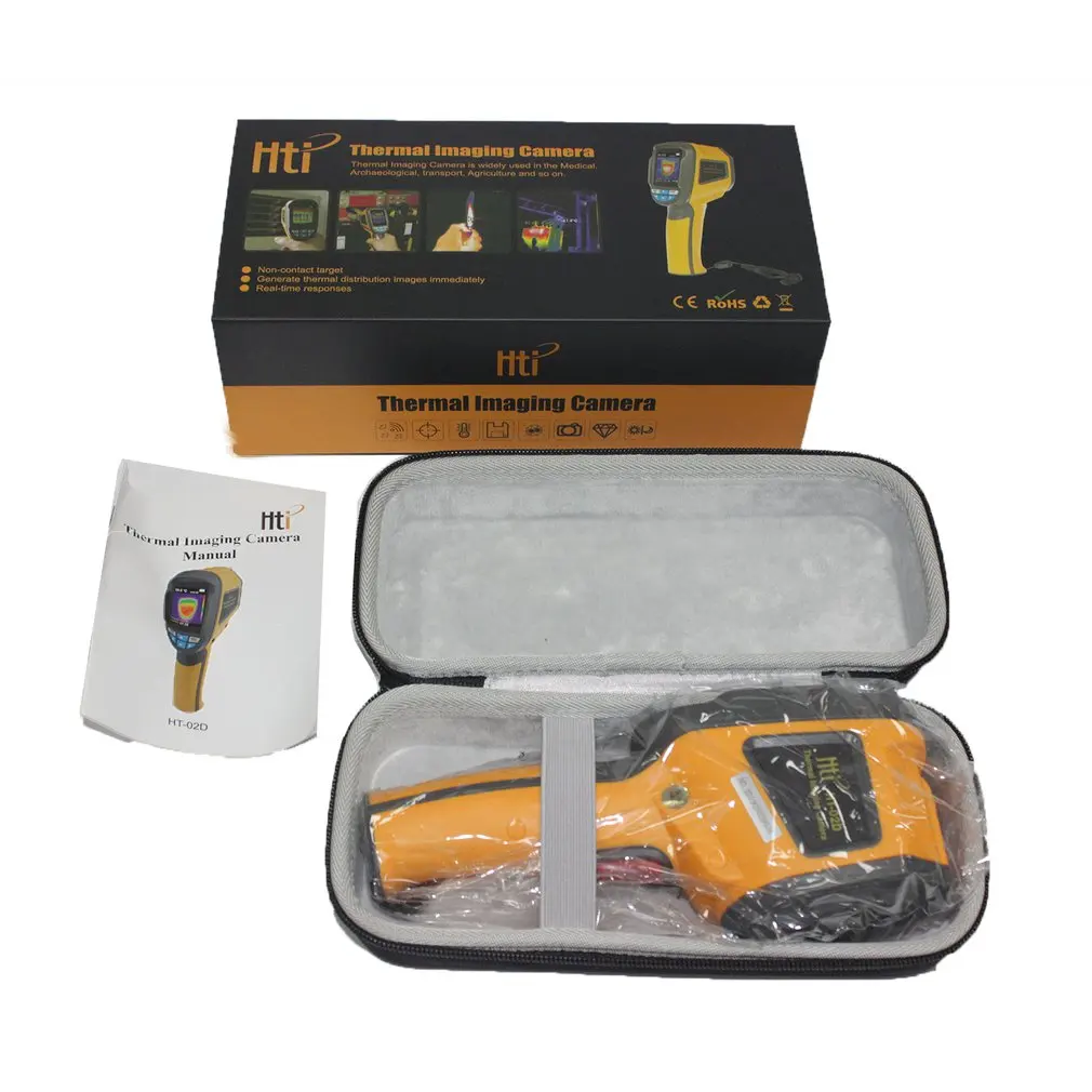 

DE Handheld Infrared Thermometer Imaging Camera Precision Protable Thermal Imager 2.4 Inch High Resolution Color Screen