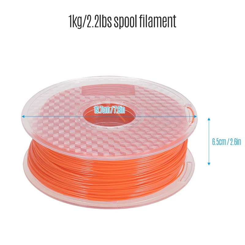 3D-принтеры волокно ПЭТГ PETG Пластик 1,75 мм 1 кг/рулон для 0,2/0,3/0,4/0,6 мм форсунками из Prusa I3 комплект 3d материал ПЭТГ нити