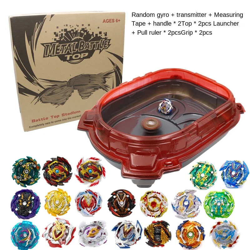 

Battle Burst Beyblade Gyro Arena Gyro Plate Set with Gyro Transmitter Handle Boxed Cross-Border