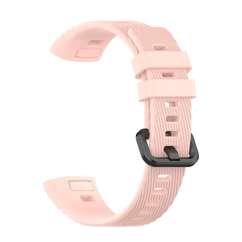 Antislip Silicone Wrist Band Breathable Sport Watch Strap for Hua-wei Band 4 Pro
