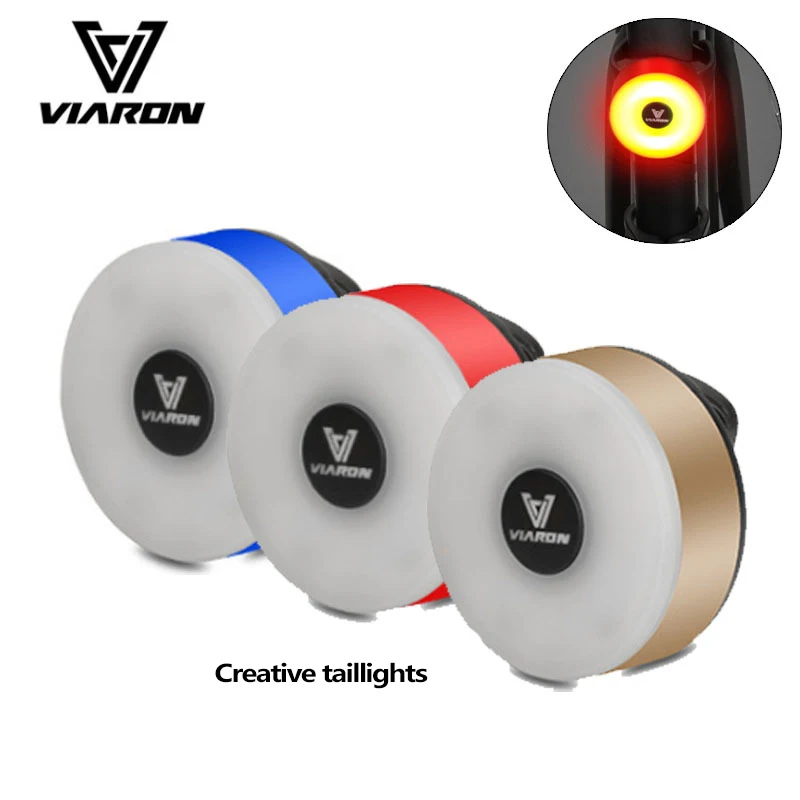 BOLANY Bicycle Rear Light Waterproof LED Blinking Tail Lamp Fast Rechargable Warning Bike for Outdoor Camping Cycling | Спорт и