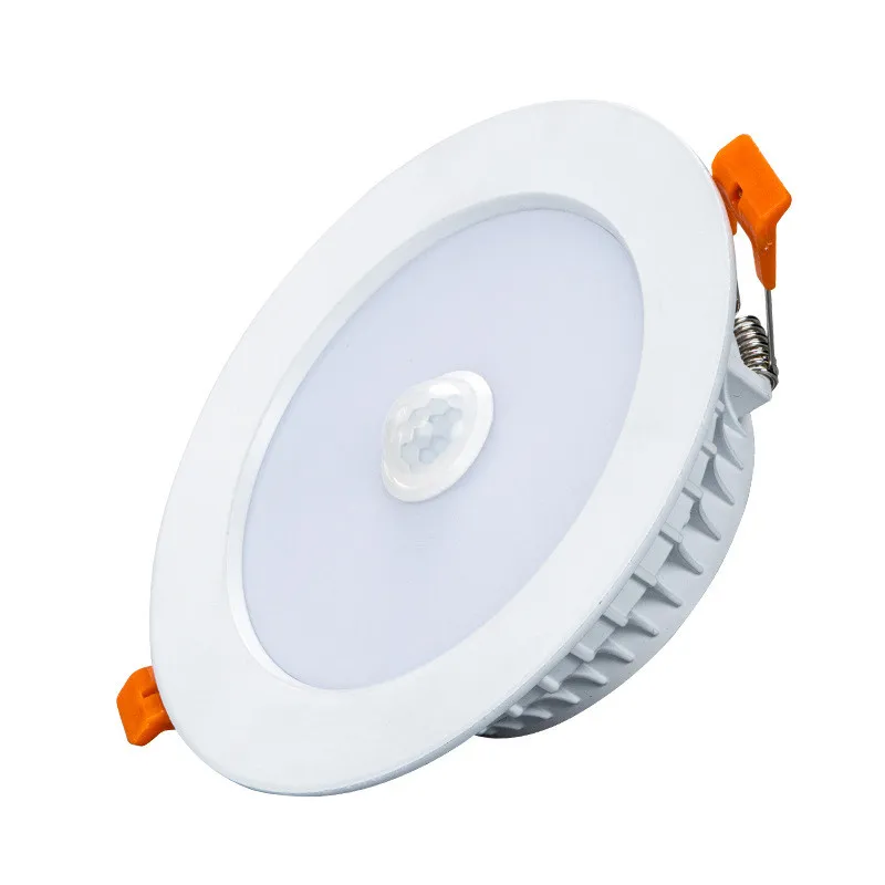 3W 5W 7W 9W 12W 30W Human Body Induction Downlight LED Downlight LED Spotlight Waterproof IP42 For Garden Balcony Park