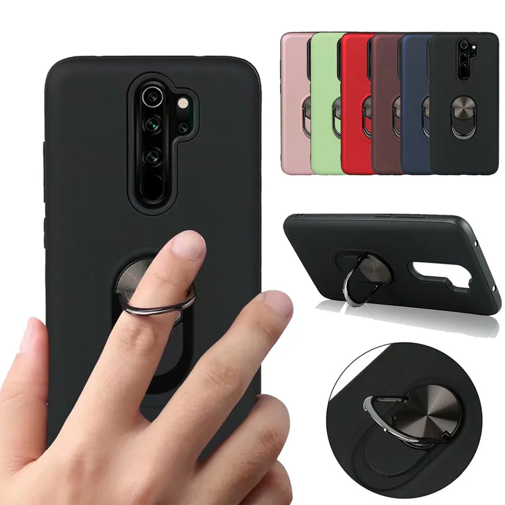 KDTONG чехол для Xiaomi Redmi Note 8 Pro Чехол Luxurry магнитное кольцо мягкое силиконовое