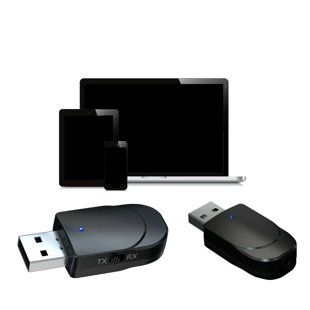 Wireless Bluetooth 5.0 Receiver Transmitter 3.5mm RCA USB Jack Audio Stereo Wireless Adapter Headphone Bluetooth Adapter