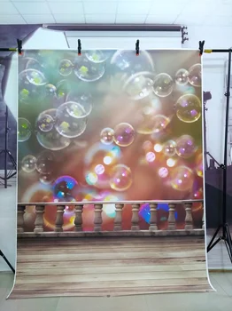 

Flash Deal!!! Bubble Photographie Vinyl Flooring Backgrounds for Photo Studio Filming Photo Backdrops Photo Booth