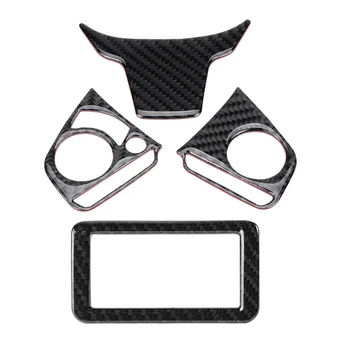 

3Pcs Steering Wheel Button Switch Panel Cover for Honda Civic 2016 - 2019 & 1x ESC Switches Button Decoration Trim