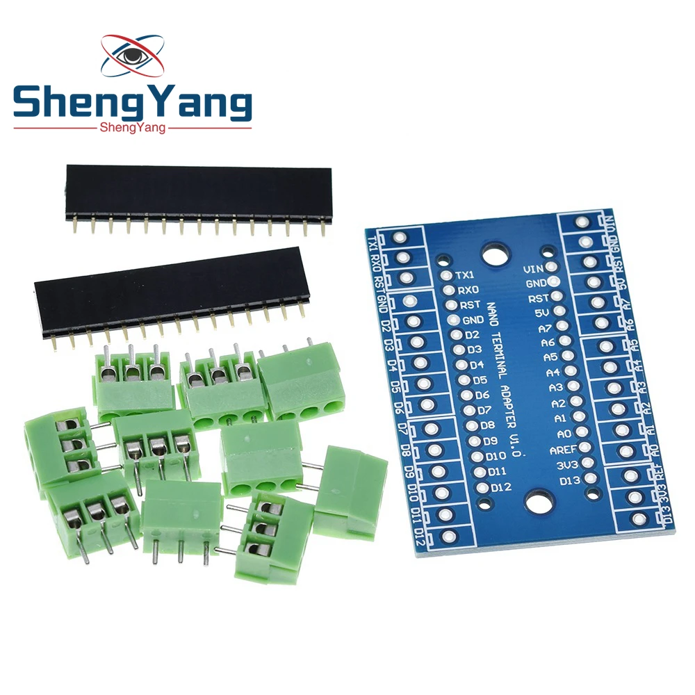 Контроллер ShengYang NANO 3 0 терминальный адаптер для Arduino Terminal плата расширения Nano version
