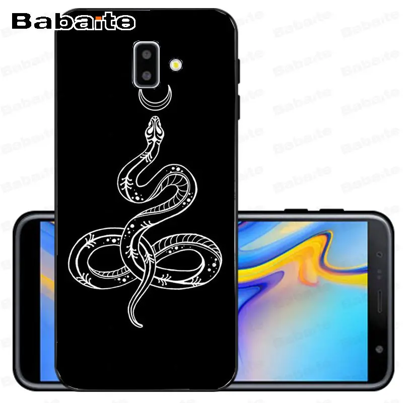 Чехол для Galaxy j6 симпатичная змея милые аксессуары для телефонов Чехол для samsung Galaxy j6 plus A6 A8 A9 A10 A30 A50 Coque Shell - Цвет: A3
