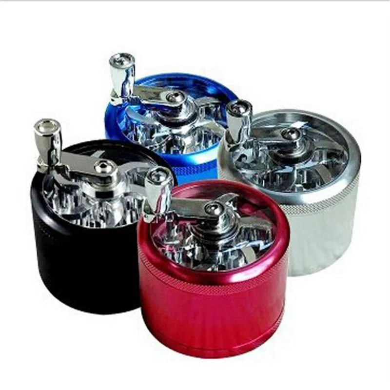

Metal Smoke Eliminator Diameter 55mm Four-Layer Hand Tobacco Grinder Broken Smoke Maker