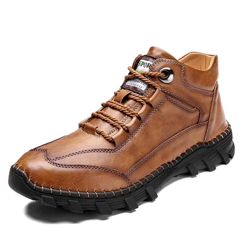 

Brand Handmade Breathable Men's Oxford Shoes Top Quality Dress Shoes Men Flats Sneakers Fashion Men Leather Business Shoes