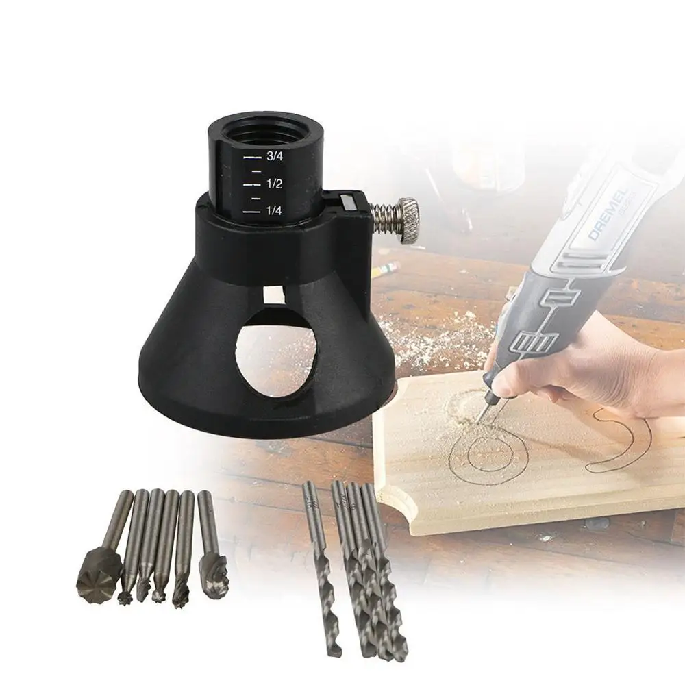 Dremel вращающийся мульти инструмент режущая направляющая HSS маршрутизатор сверла