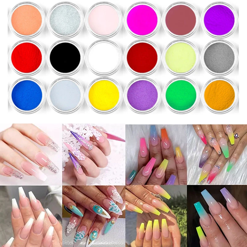 Uv Gel Carving Nail Extension Crystal Nail Dust Nail Glitter Nail Art Acrylic Nail Powder Nail Carving Powder Sticker Decoration Acrylic Powders Liquids Aliexpress