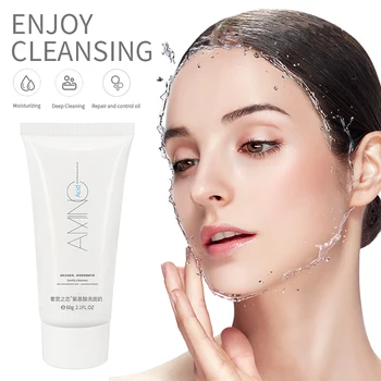 

Amino Acid Face Cleanser Cream Face Mask Moisturizing Brightening Hydrating Oil Control Shrink pores Nourishing Skin Care TSLM1
