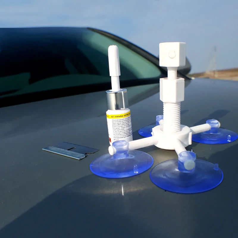 

Car Crack Windscreen Repair Kit DIY Windshield Glass Wind Screen Scratch Repair Window Restore Window Repair Car Accessories