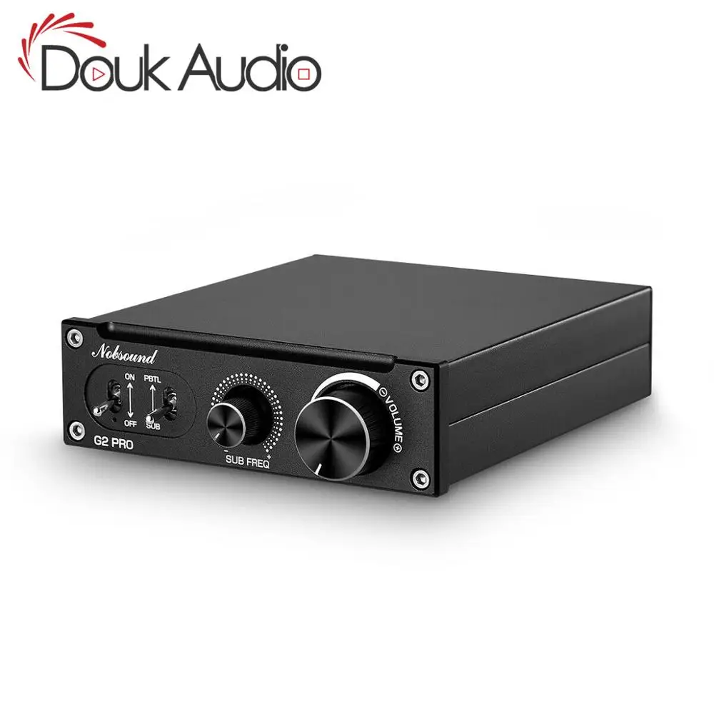 Douk аудио hi-fi G2 сабвуфер/полночастотный мини моно канал TPA3116 цифровой Класс D домашний аудио усилитель мощности 100 Вт/300 Вт