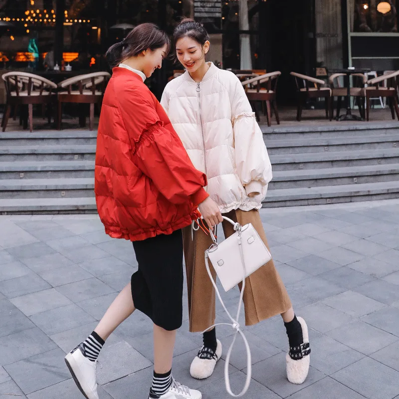 

Cotton Coat Oversize Women's Fashion 2019 New Style Korean-style Loose-Fit waitmore Versatile INS Super Fire Winter Coat