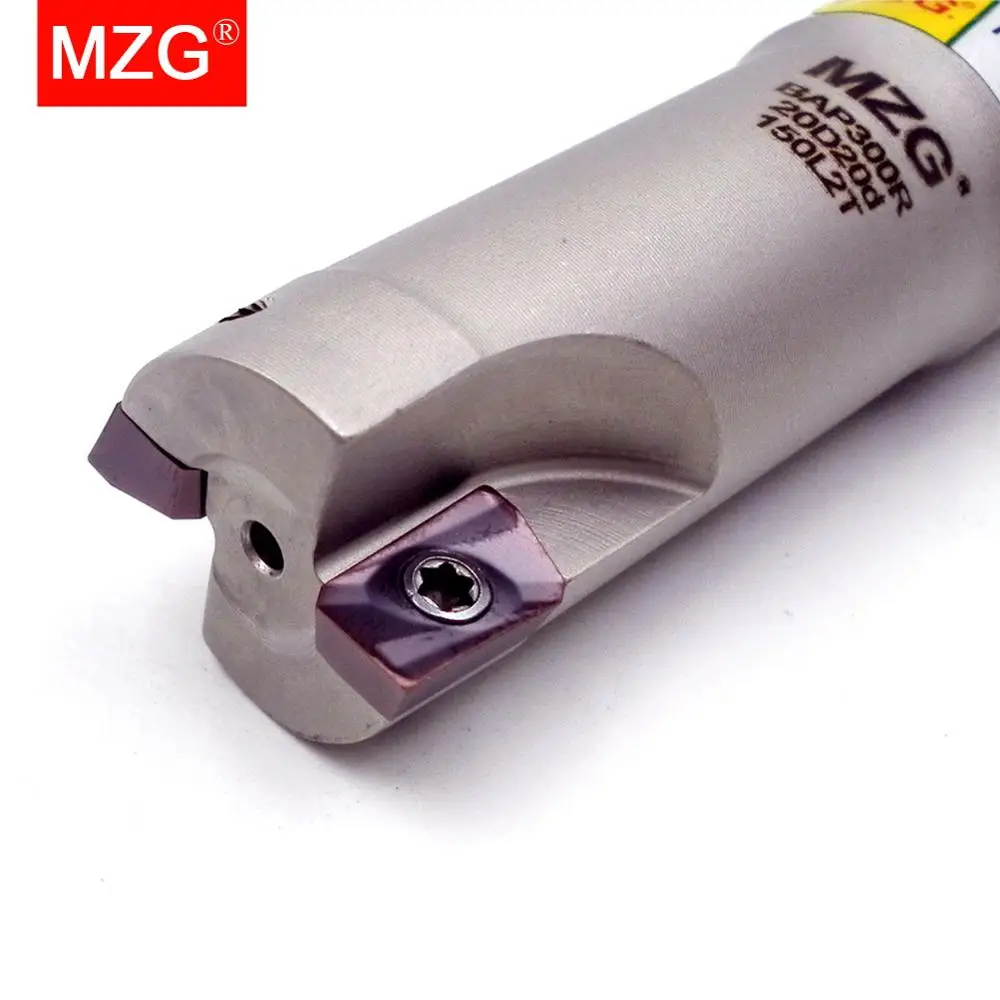MZG BAP300RC10 10 100 1T твердосплавная фреза с зажатым режущим плечом и прямым углом, прецизионный фреза, Концевая фреза, хвостовик|milling cutter|end millprecision milling | АлиЭкспресс