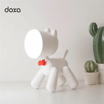 

LED Night Lights Lovely Puppy 2 Modes Dimming Novelty Table Lamparas GY258 Creative Atmosphere Night Lamps For Home Decor Gifts