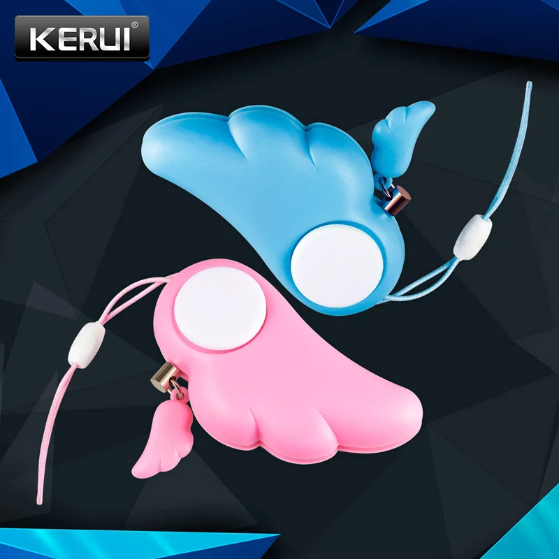 KERUI 90dB для самозащиты девочек и женщин персональная сигнализация аварийная