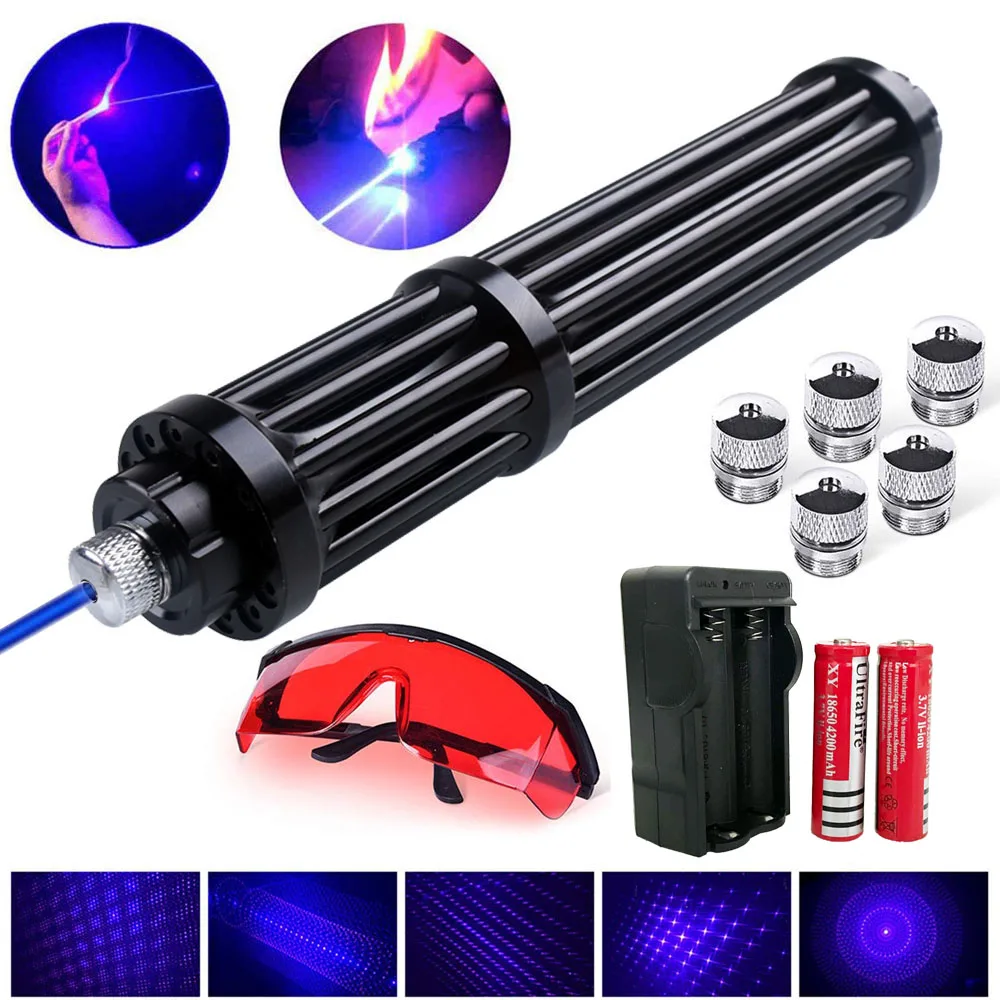 450nw B017/B009 Blue Laser Pointer Pen Flashlight Strong Light Long-range Self-defense pointer Indicating Long-range Shooting