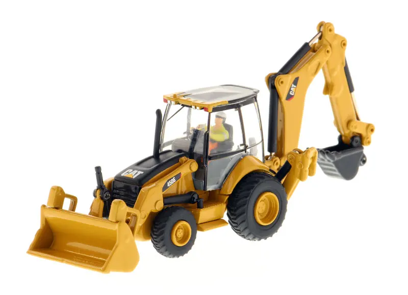 NEW 1/87 CAT 450E backhoe loader HO Scale By Diecast Masters Caterpillar 85263 for collection Gift