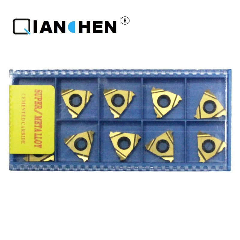 Оригинальные лезвия SanHan CNC 16ER1.75ISO SMX30 внутренние и внешние Резьбовые 10 шт. в