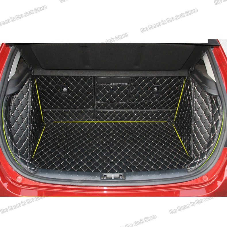 Кожаный коврик Lsrtw2017 для багажника автомобиля подкладка груза Kia Rio X Line Kx Cross